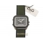 D&G orologio Vocals analogico cinturino verde  DW0297